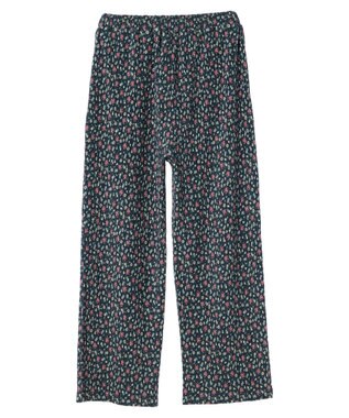 Green Parks ・ＳＵＧＡＲ　ＳＰＯＯＮ　コバナプリーツベロアパンツ Blue