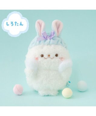 Mother garden しろたん 洗顔 ぽてぽて マスコット 《しろたん》もこもこアワー 単品
