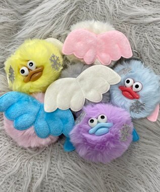 WEGO ゆきんこモンスターぬいぐるみキーホルダー サックス