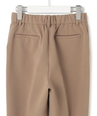 23区 S 【Sサイズ限定】ストレッチダブルクロス テーパード パンツ キャメル系