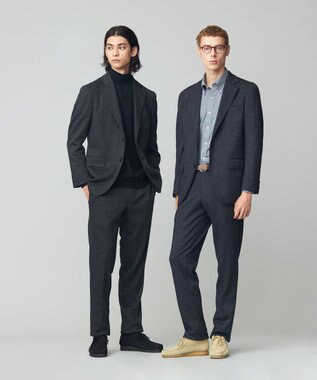 J.PRESS MEN 【SOFA / セットアップ対応】ハイグレードジャージ ジャケット グレー系8