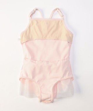 Chacott スカート付レオタード ベビーピンク