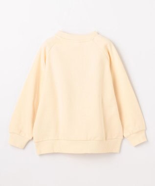 ANY KIDS ロゴプリント トレーナー アイボリー