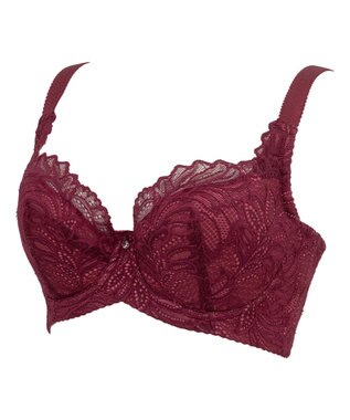 BRADELIS New York 【BRADELIS New York】サポートバックラインブラ23A1 グラマーバストをスッキリさせる補正ブラ ボルドー