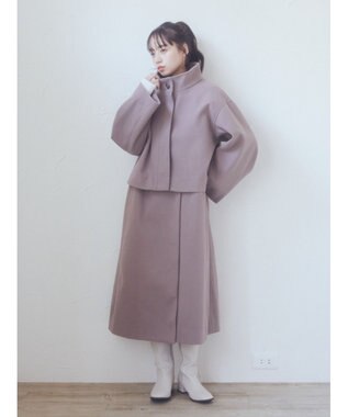 earth music&ecology マルチｗａｙコート Mocha