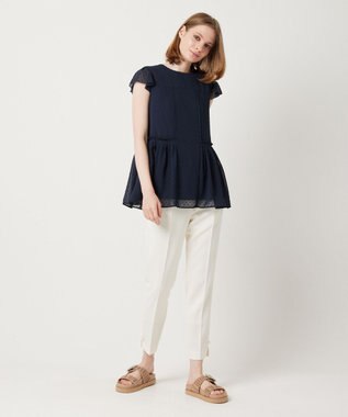 TOCCA 【消臭・吸水速乾・洗える】LUMP SUGAR PANTS パンツ アイボリー系