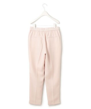 ICB 【接触冷感・UVケア・速乾・洗える】FluidBackSatin ドロストパンツ ピンクベージュ系［WEB限定］