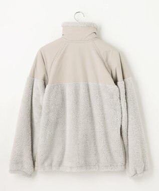 UNFILO MENS MOVE TEX フリースブルゾン ライトグレー系