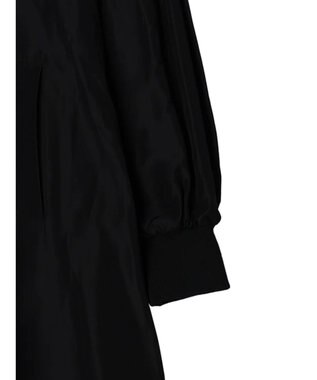 Green Parks ■ＥＳＣＡＲ　ピンタックミリタリーロングコート Black