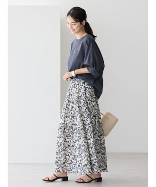 AMERICAN HOLIC 接触冷感ドルマンカットプルオーバー Charcoal Gray