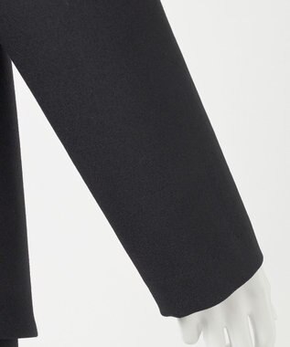 23区 【エステータ】ウールダブルクロス ワンピース ブラック系