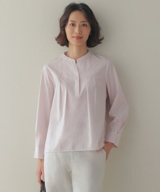 J.PRESS LADIES S 【WEB限定カラーあり】コンパクトエステネージュ スキッパー ブラウス
