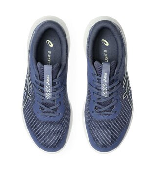 ASICS WALKING ゲルライドウォーク ライト 2 ネイビーブルー×ソフトイエロー