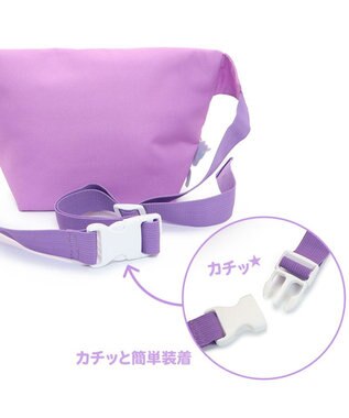 Mother garden マザーガーデン ユニコーン ボディバッグ 《パープル / ブラック》 パープル