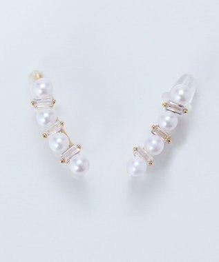 Phoebe 2wayパールブリンクピアス&イヤリング　ゴールド ゴールド