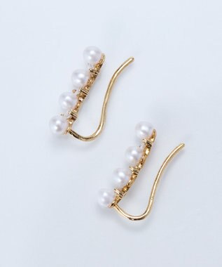 Phoebe 2wayパールブリンクピアス&イヤリング　ゴールド ゴールド