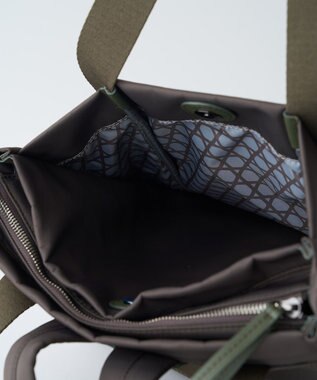 MIYABIYA LAQUOH【撥水加工】ミニマルナイロンリュックサック カーキ