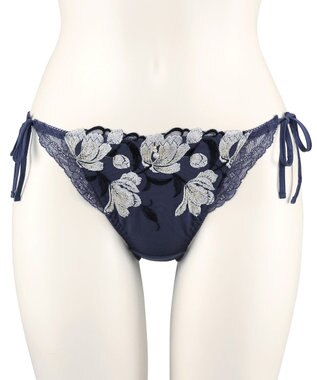 San-ai Resort（三愛水着楽園） エレガントコレクション【2407】ヒモショーツ ネイビー