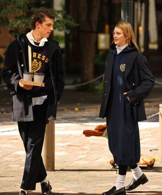 J.PRESS MEN 【J.PRESS ORIGINALS × CLUEL】クレストロゴ スウェットワンピース ネイビー系