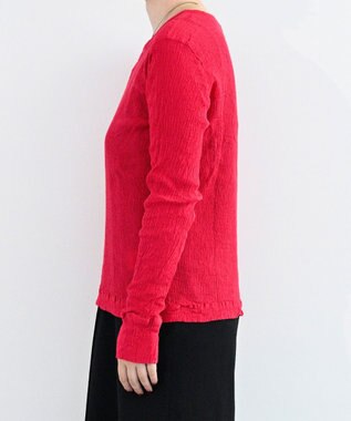 crêprie tsumori chisato creperie LONG SLEEVES T-SHIRT クレプリ 長袖Tシャツ RED