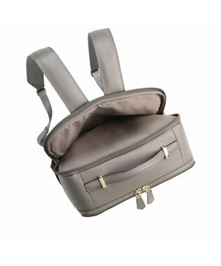 ACE BAGS & LUGGAGE Jewelna Rose ウェールズ リュック B4サイズ 15.6インチ収納 本革 11975 ジュエルナローズ グレー