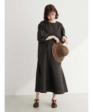 Green Parks ・配色ペーパーハット Brown