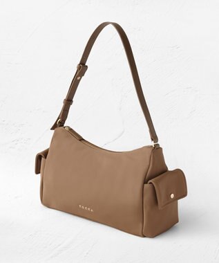 TOCCA IN CREADLE NYLON BAG Ｍ ワンショルダーバッグ ブラウン系