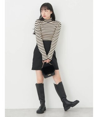 earth music&ecology ミニスカート Black