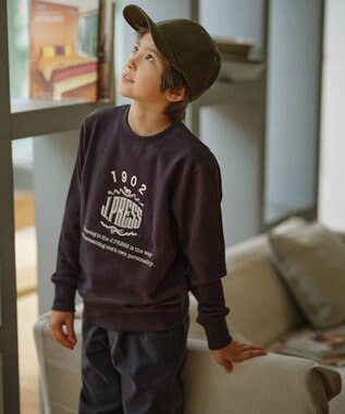 J.PRESS KIDS 【140-170cm】ハウスマーク トレーナー ネイビー系