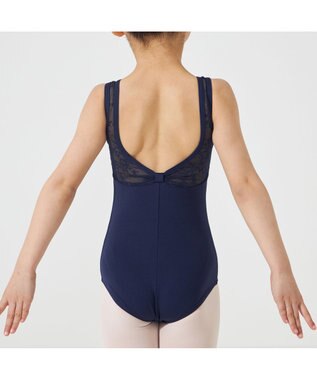 Chacott ノースリーブレオタード ネイビー