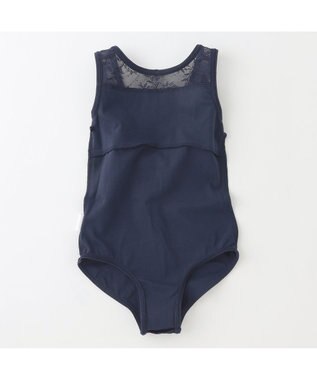 Chacott ノースリーブレオタード ネイビー