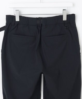 PW CIRCULUS 【MEN】【ストレッチ】 サイドロゴ ベルト パンツ ブラック系