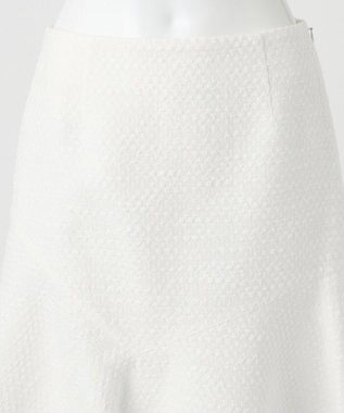 23区 【R(アール)】ジャカード スカート ホワイト系