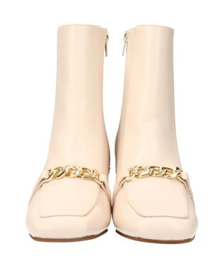 Bridget Birkin 【Bridget Birkin】アクセサリーチェーンショートブーツ アイボリー