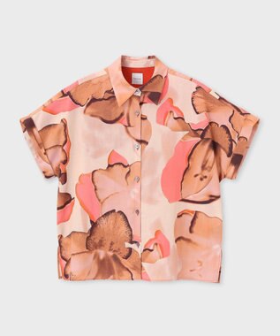 Paul Smith Peper Cut Out 半袖シャツ ピンク