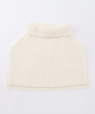 23区 ウールカシミヤ ネックウォーマー ホワイト系