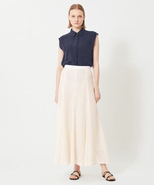 BEIGE， PINE / フレアスカート Ecru
