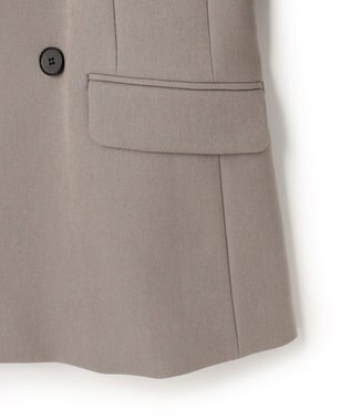 uncrave プルーフウールライクツイル ジャケット グレージュ