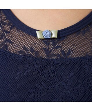 Chacott ノースリーブレオタード ネイビー