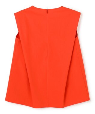 BEIGE， YANN / Vネックタックブラウス Red