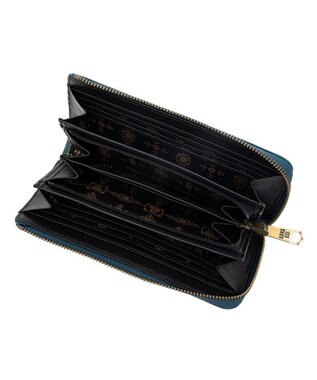 ANNA SUI ブルボン Lファスナー長財布 グリーン