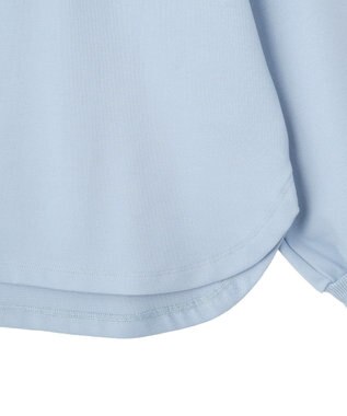 Green Parks パールスリーブカットプルオーバー Sax