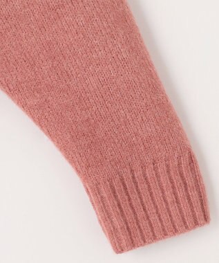 Feroux ハーフジップニット プルオーバー ピンク系