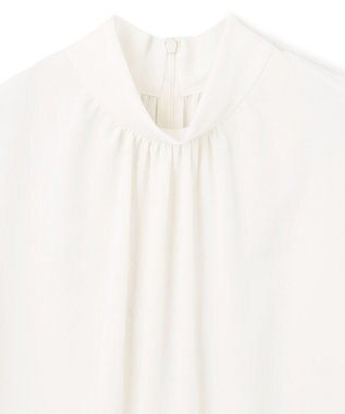 BEIGE， 【L-size】EVA / ハイネックブラウス White