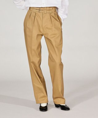 LENO DOUBLE BELTED GURKHA TROUSERS 《UNISEX》 ダブルベルトグルカパンツ