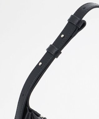 23区 【STORY7月号掲載】YAHKI SOFT W FACE ムーン バッグ ブラック系