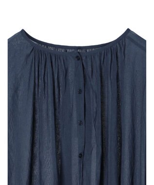 CRAFT STANDARD BOUTIQUE ウ゛ィンテージボイル２ＷＡＹタックブラウス Deep Blue