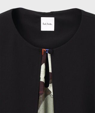Paul Smith River Collage パネル ワンピース ブラック