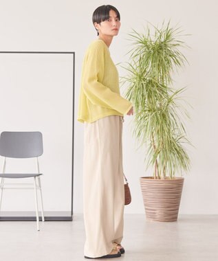 AMERICAN HOLIC メッシュ長袖Ｔシャツ Pistachio