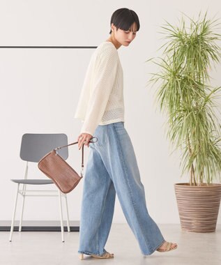 AMERICAN HOLIC メッシュ長袖Ｔシャツ Ivory